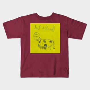 Beef-A-(Ronie?) Kids T-Shirt